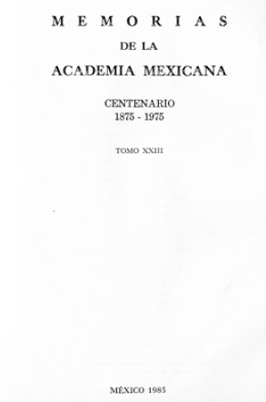 Portada del libro Memorias