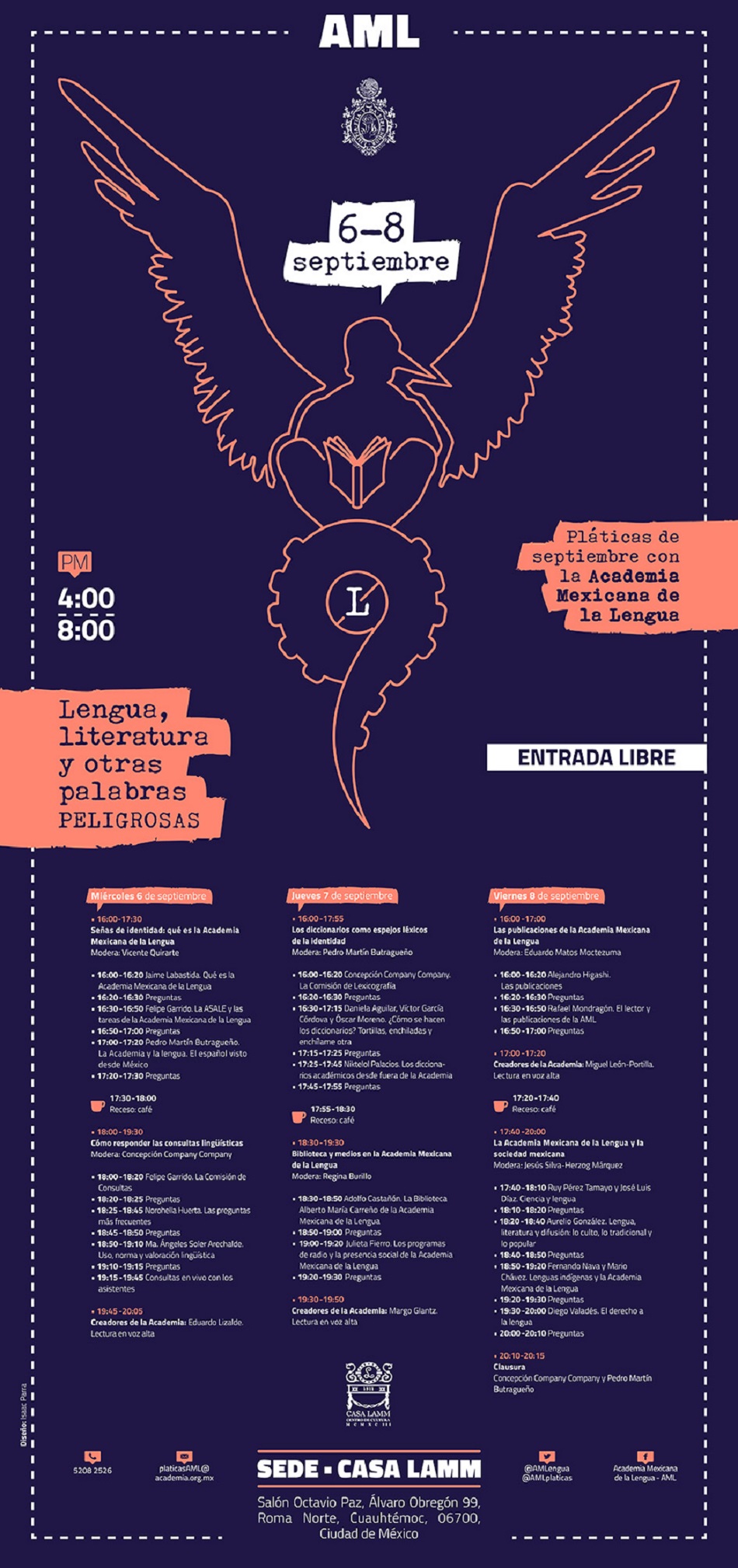 platicas septiembre aml