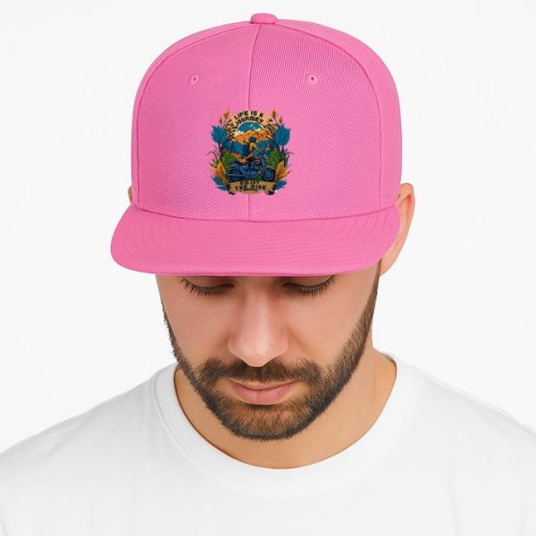 Adventurer Motorbike Confident Graphic Cap - Image 4
