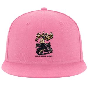 Adventurer Motorbike Happy Graphic Cap