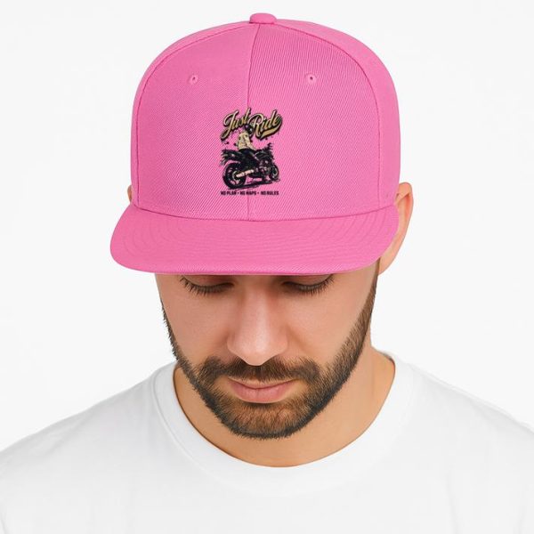 Adventurer Motorbike Happy Graphic Cap - Image 4