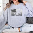 American Flag Cycling Bike Cyclists Sweatshirt