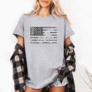 American Flag Cycling Bike Cyclists T-Shirt