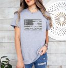 American Flag Cycling Bike Cyclists T-Shirt