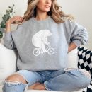 Bear Cyclist Biker Sweatshirt
