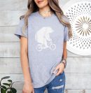 Bear Cyclist Biker T-Shirt
