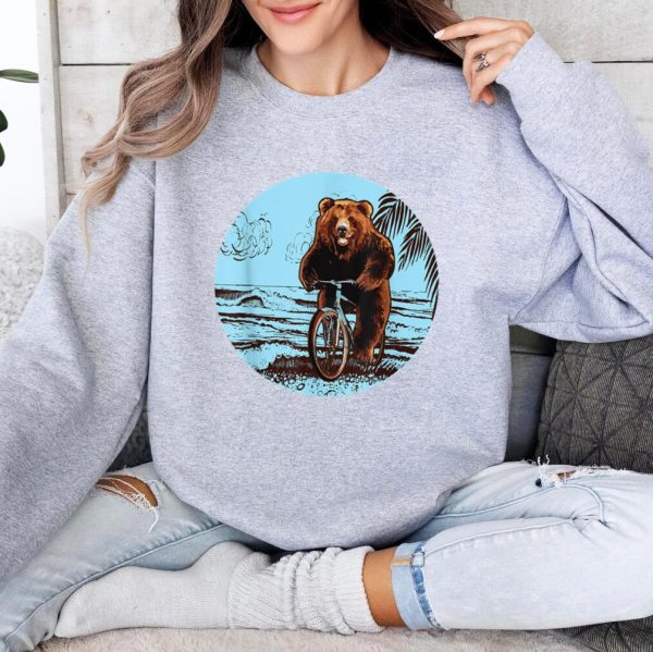 Bicycle Cycling Cyclist Bike Rider Sweatshirt - Image 4