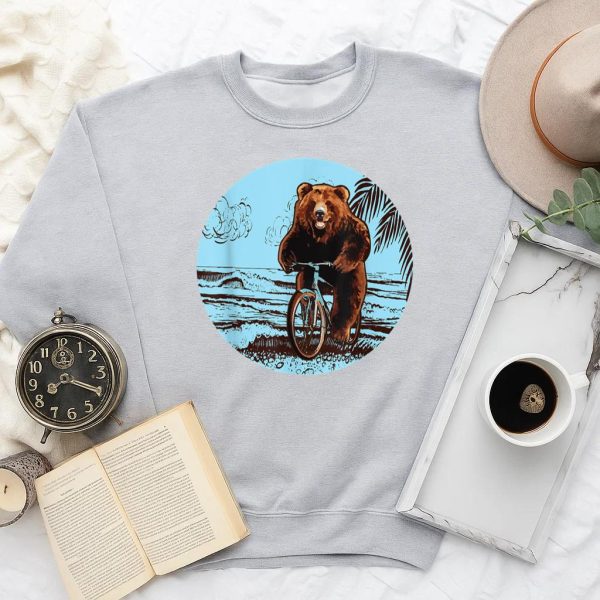Bicycle Cycling Cyclist Bike Rider Sweatshirt - Image 2