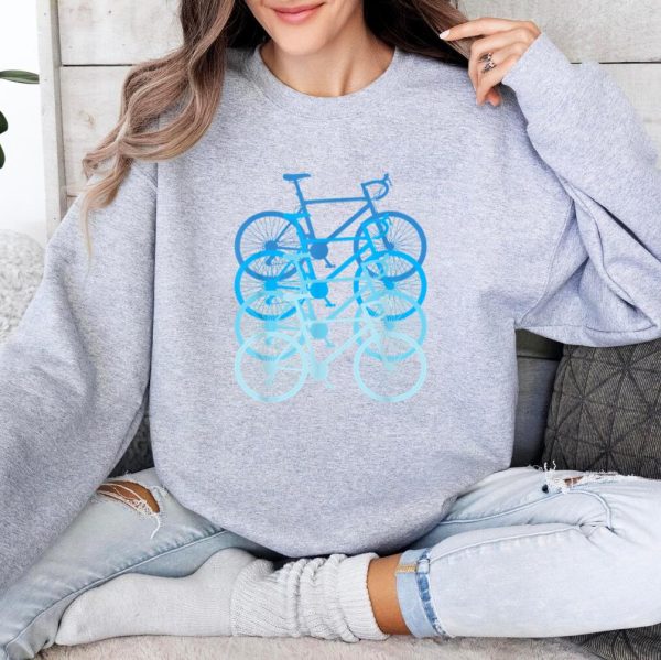 Bicycle Racer Cycling Biker Sweatshirt - Image 4