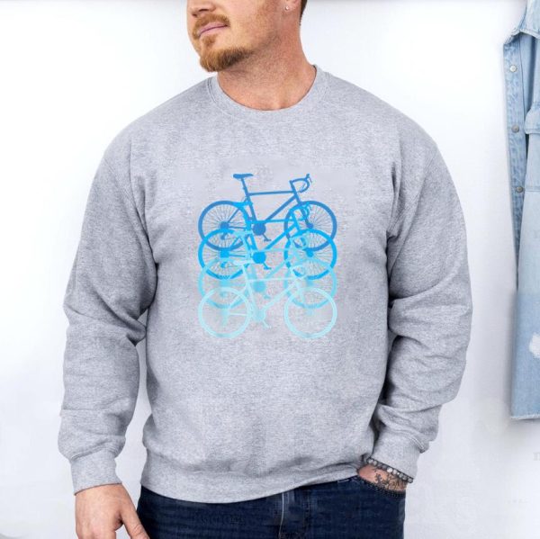 Bicycle Racer Cycling Biker Sweatshirt - Image 3