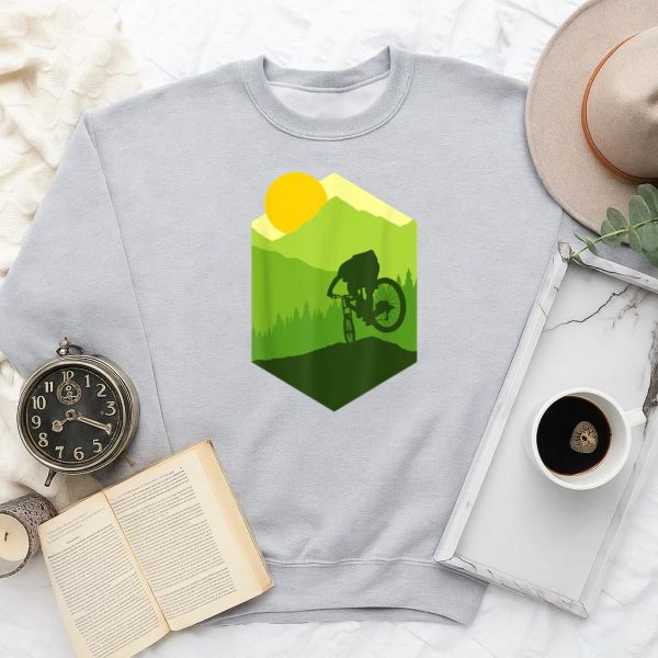 Bike More Road Mountain Cycling Sweatshirt - Image 2