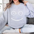 Bike Smiley Face MTB Cycling Sweatshirt