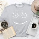 Bike Smiley Face MTB Cycling Sweatshirt