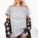 Bike Smiley Face MTB Cycling T-Shirt