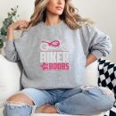 Biker For Boobs Against Breast Cancer Sweatshirt