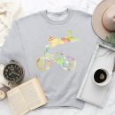 Cat Bike Cycling Bicycle Sweatshirt