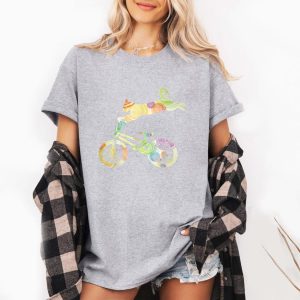 Cat Bike Cycling Bicycle T-Shirt
