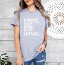 Coffee Bike Beer Repeat Drinking Beer T-Shirt