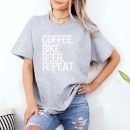 Coffee Bike Beer Repeat Drinking Beer T-Shirt