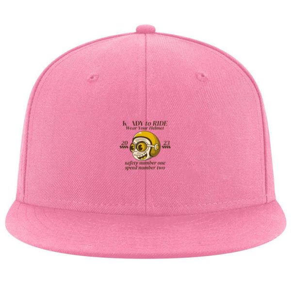 Cruiser Motorbike Happy Edgy Cap