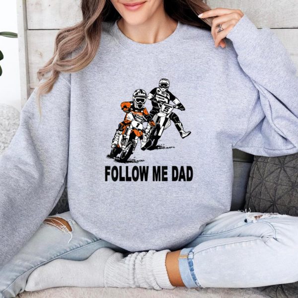 Father And Son Motocross Bike Sweatshirt - Image 4