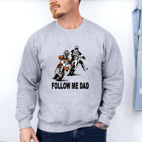 Father And Son Motocross Bike Sweatshirt - Image 3
