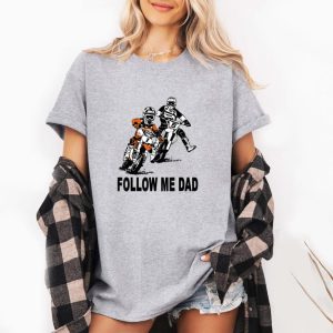 Father And Son Motocross Bike T-Shirt