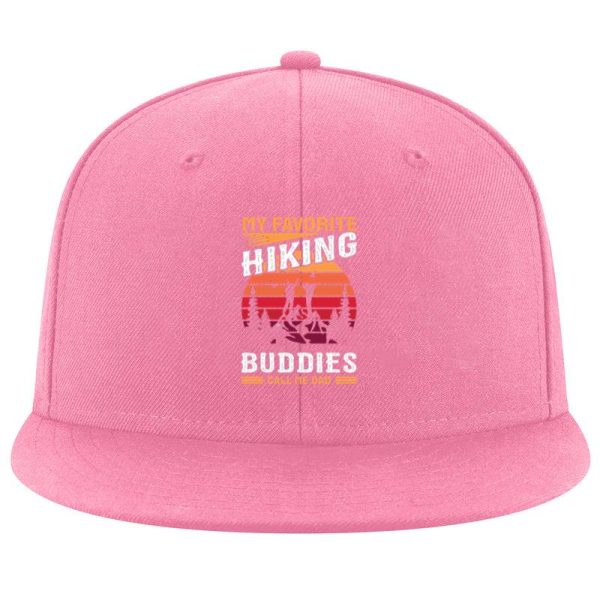 Hiker Motorbike Happy Minimal Cap