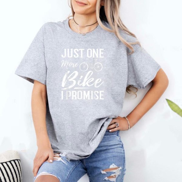 Just One More Bike I Promise Cycling T-Shirt - Image 2