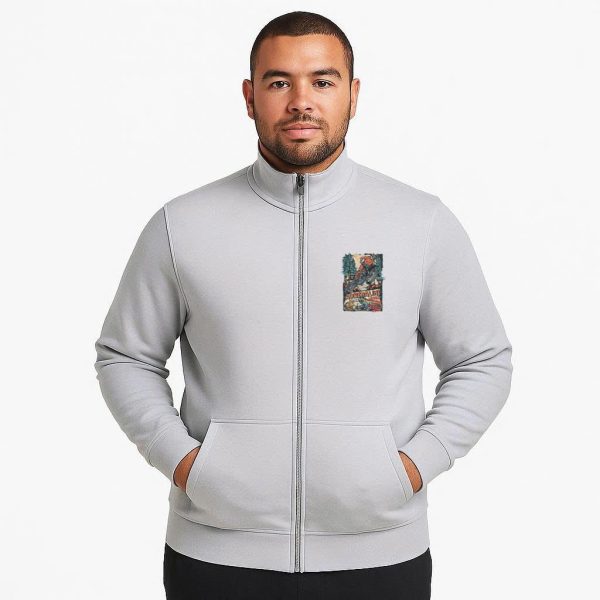 Man Motorbike Focused Minimal Jacket - Image 4