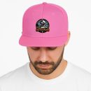 Man Motorbike Happy Minimal Cap