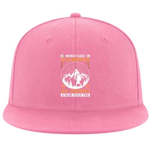 Man Motorbike Joyful Minimal Cap