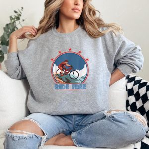 Mountain Bike Cycling Ride Free Sweatshirt