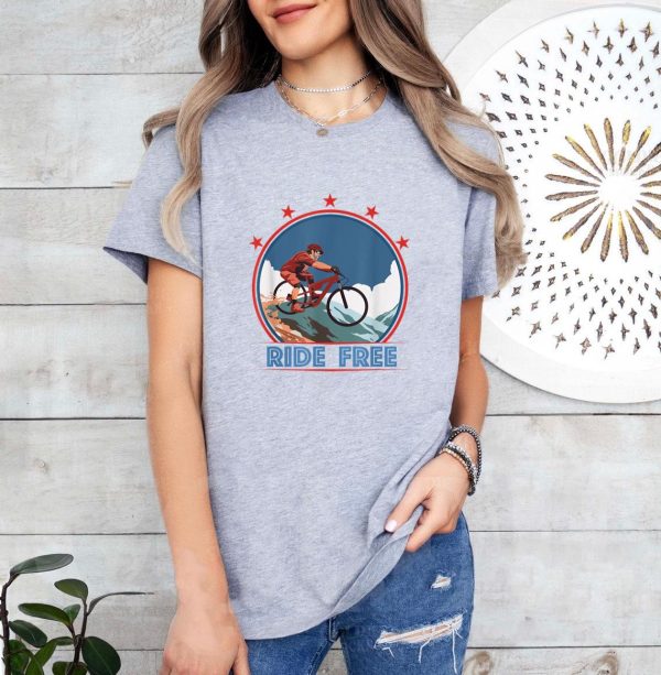 Mountain Bike Cycling Ride Free T-Shirt - Image 4