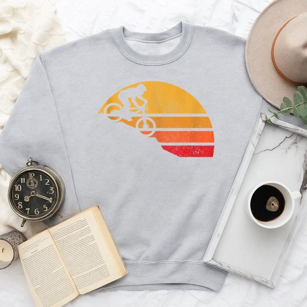 Mountain Bike Vintage Downhill Cycling Sweatshirt - Image 2