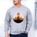 Mountain Bike Vintage Retro MTB Downhill Biking Cycling Sweatshirt