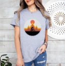 Mountain Bike Vintage Retro MTB Downhill Biking Cycling T-Shirt