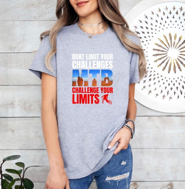MTB MOUNTAIN BIKE T-Shirt BIKING GIFT BMX Shirt UT Jersey T-Shirt - Image 4