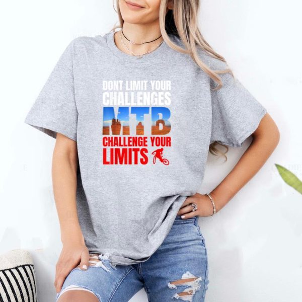 MTB MOUNTAIN BIKE T-Shirt BIKING GIFT BMX Shirt UT Jersey T-Shirt - Image 2