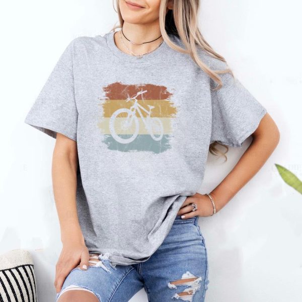 Retro Eighties Cycling Mountain Bike T-Shirt - Image 2