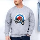 Retro Monkey Bike Pit Crew Sweatshirt