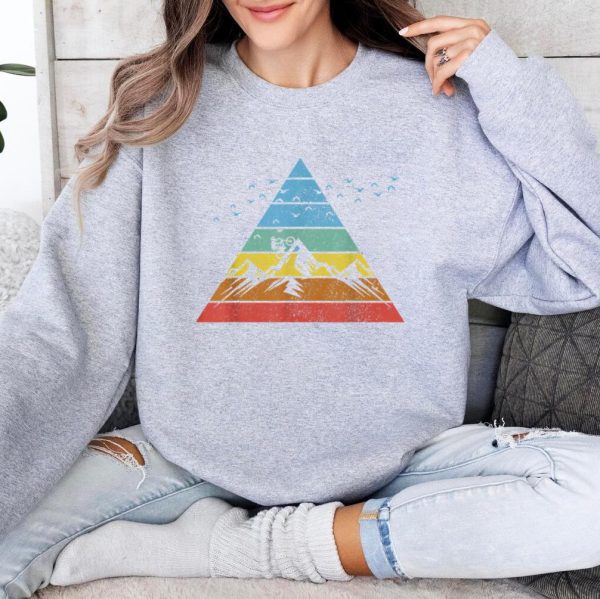 Vintage Mountain Bike Biking Cycling Sweatshirt - Image 4