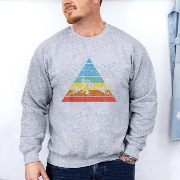 Vintage Mountain Bike Biking Cycling Sweatshirt - Image 3