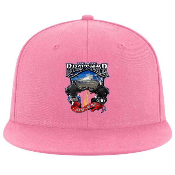 Wanderer Motorbike Joyful Graphic Cap
