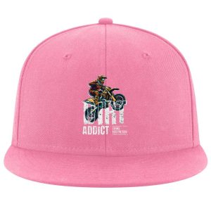 Wanderer Motorbike Peaceful Graphic Cap