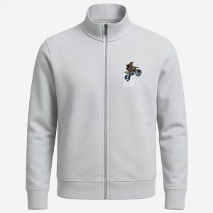Wanderer Motorbike Peaceful Graphic Jacket