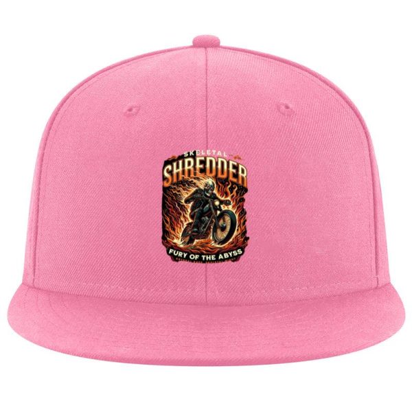 Woman Motorbike Happy Classic Cap