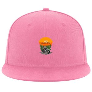 Woman Motorbike Joyful Classic Cap