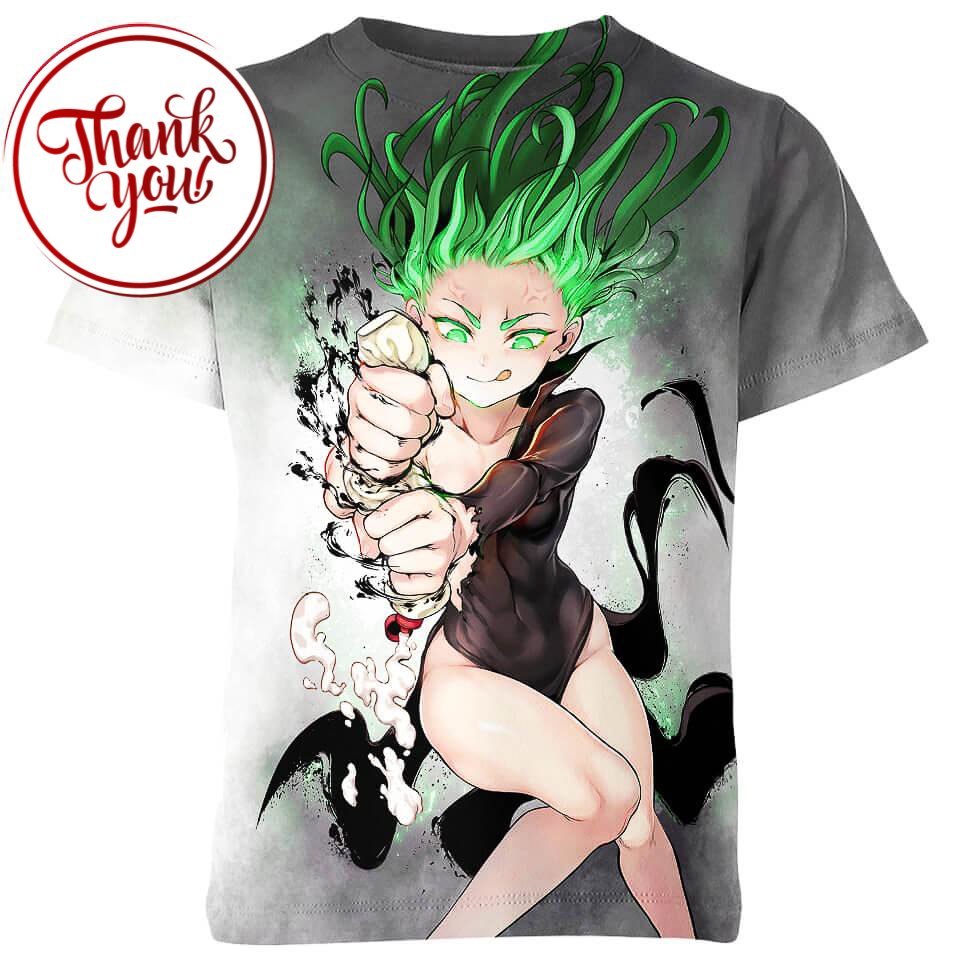 Tatsumaki Squeeze One Punch Man 3D Print Unisex T-Shirt