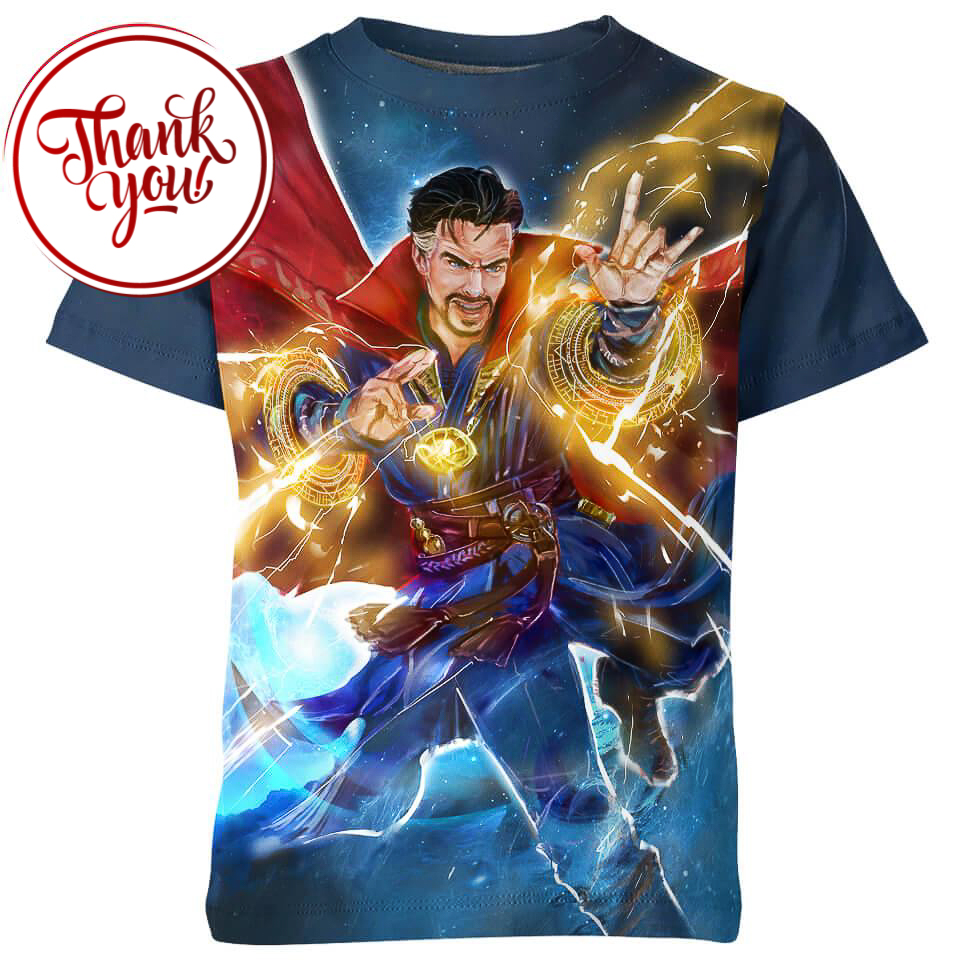 Hidden Power Doctor Strange 3D Print Unisex T-Shirt